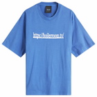Boiler Room Men's TV Logo T-Shirt in Blue