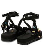 Alanui - x Suicoke fringed sandals