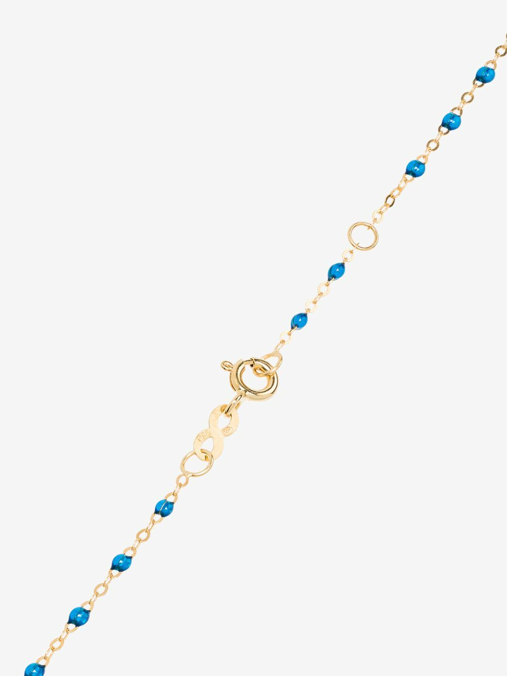Gigi Clozeau 18K Yellow Gold And Blue Beaded Necklace