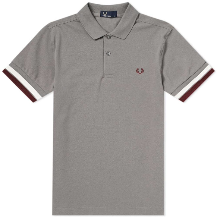 Photo: Fred Perry Bold Cuff Pique Polo