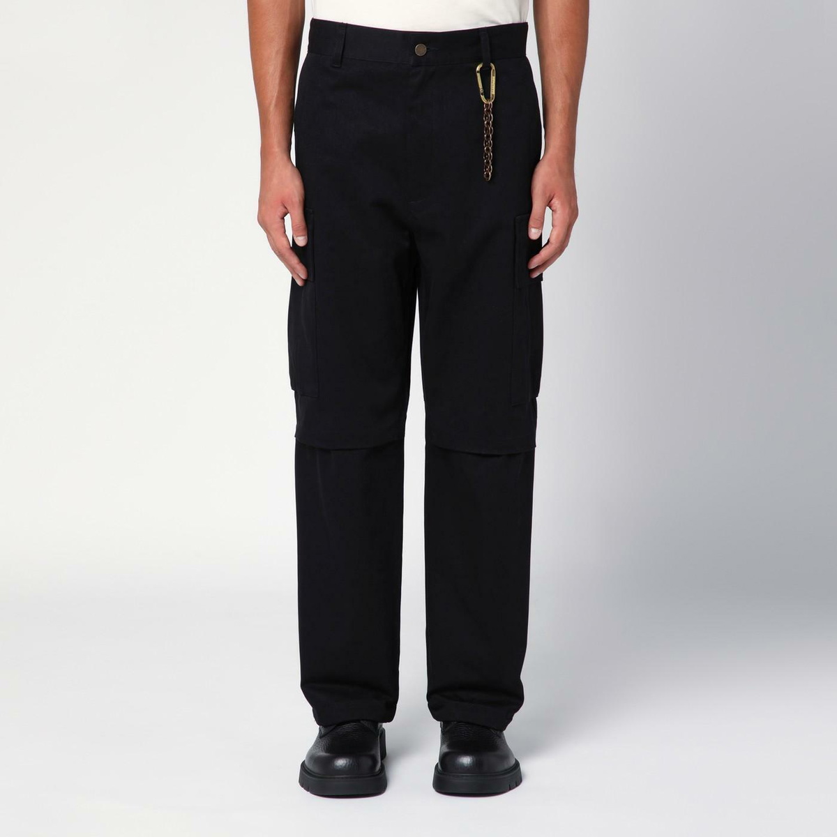DARKPARK Saint Black Cargo Trousers