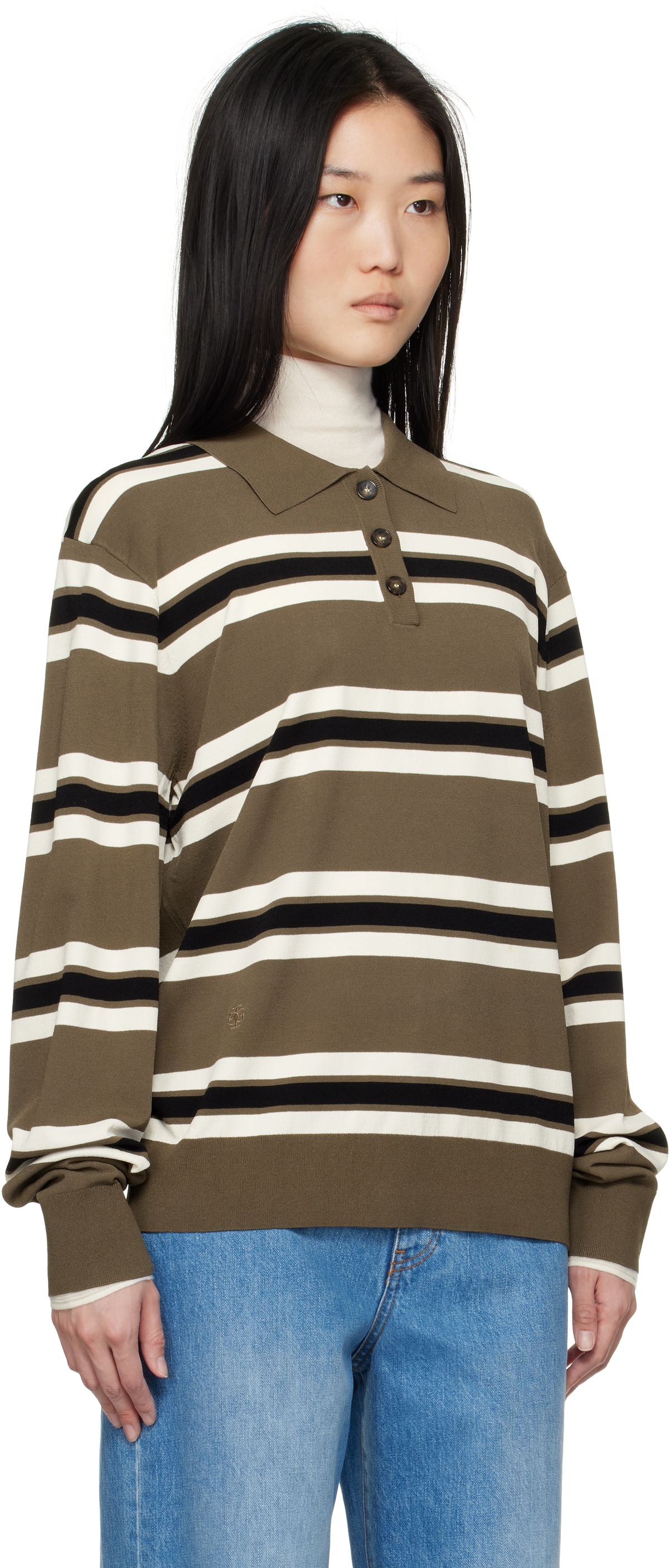 The Garment Brown Madison Polo