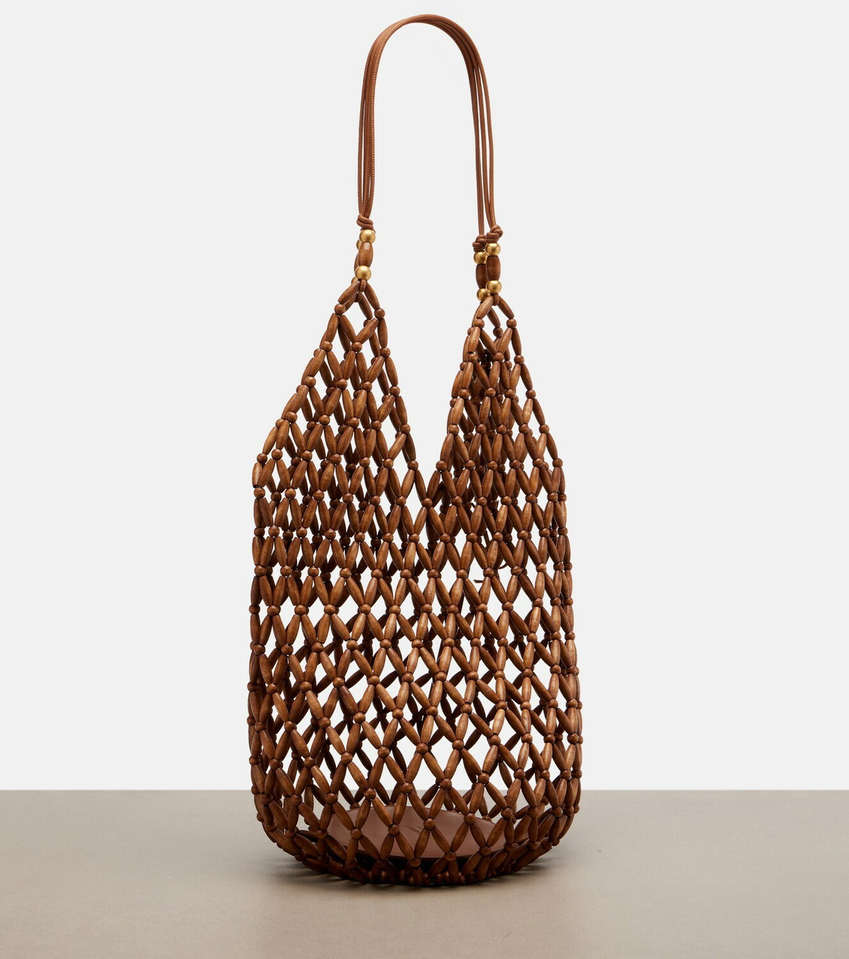 Saint Laurent Supple beaded tote bag