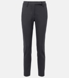 Brunello Cucinelli Cotton-blend slim pants