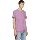 Eckhaus Latta SSENSE Exclusive Purple Lapped T-Shirt