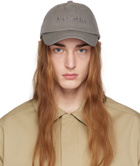 Nanushka Gray Logo Cap
