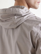 Herno - Cotton-Shell Hooded Jacket - Neutrals