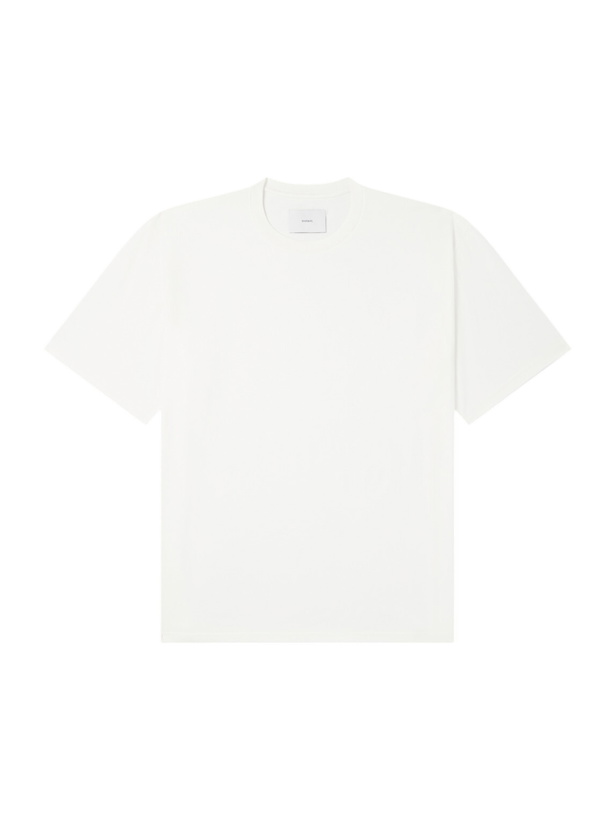 Photo: ssstein - Suvin Cotton-Jersey T-Shirt - White