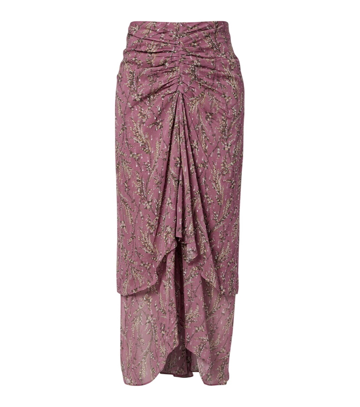 Photo: Veronica Beard Sira floral midi skirt