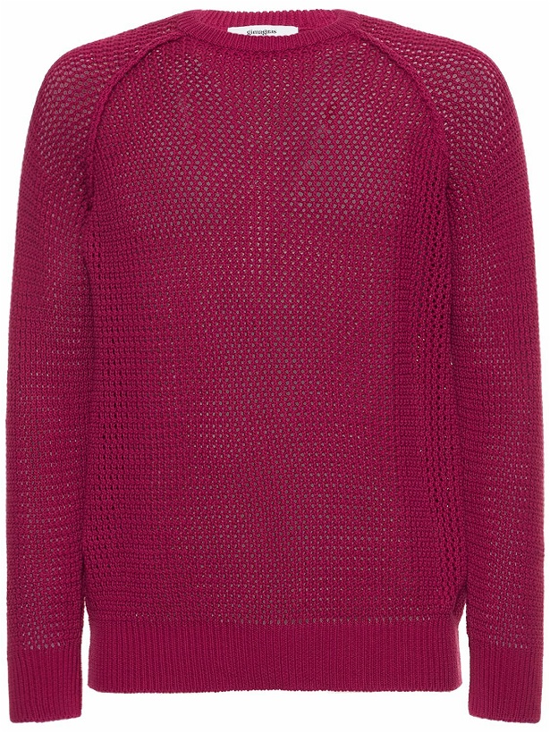 Photo: GIMAGUAS - Rosso Cotton Knit Sweater