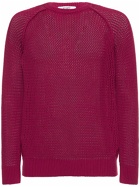GIMAGUAS - Rosso Cotton Knit Sweater
