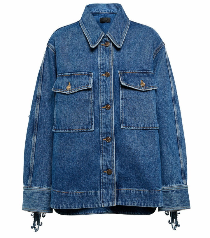 Photo: Alanui - Into The Blue denim jacket