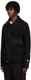C.P. Company Black Ba-Tic Goggle Jacket