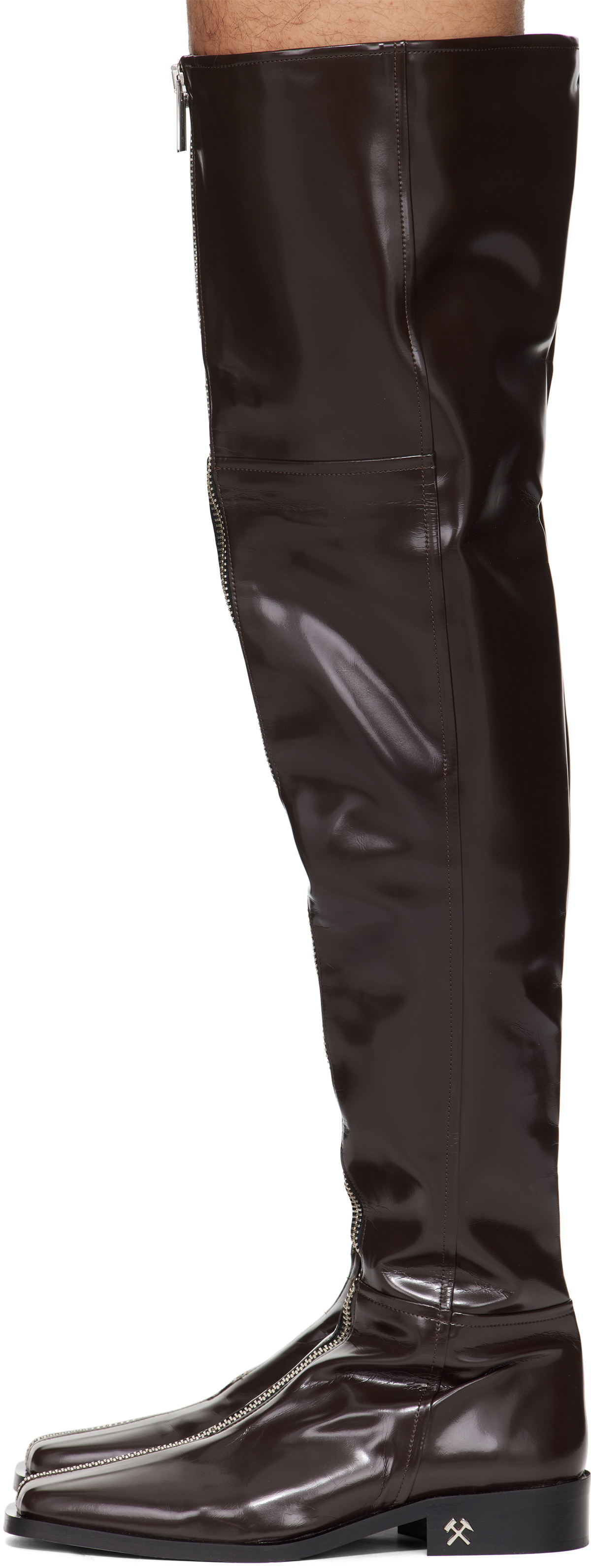 GmbH Brown Adem Overknee Boots