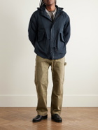 FrizmWORKS - Oscar Cotton and Nylon-Blend Twill Jacket - Blue