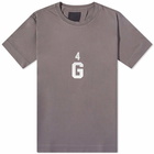 Givenchy Men's 4G Front & Back Logo T-Shirt in Quartz Grey