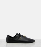 Loewe Pebble Soft leather sneakers