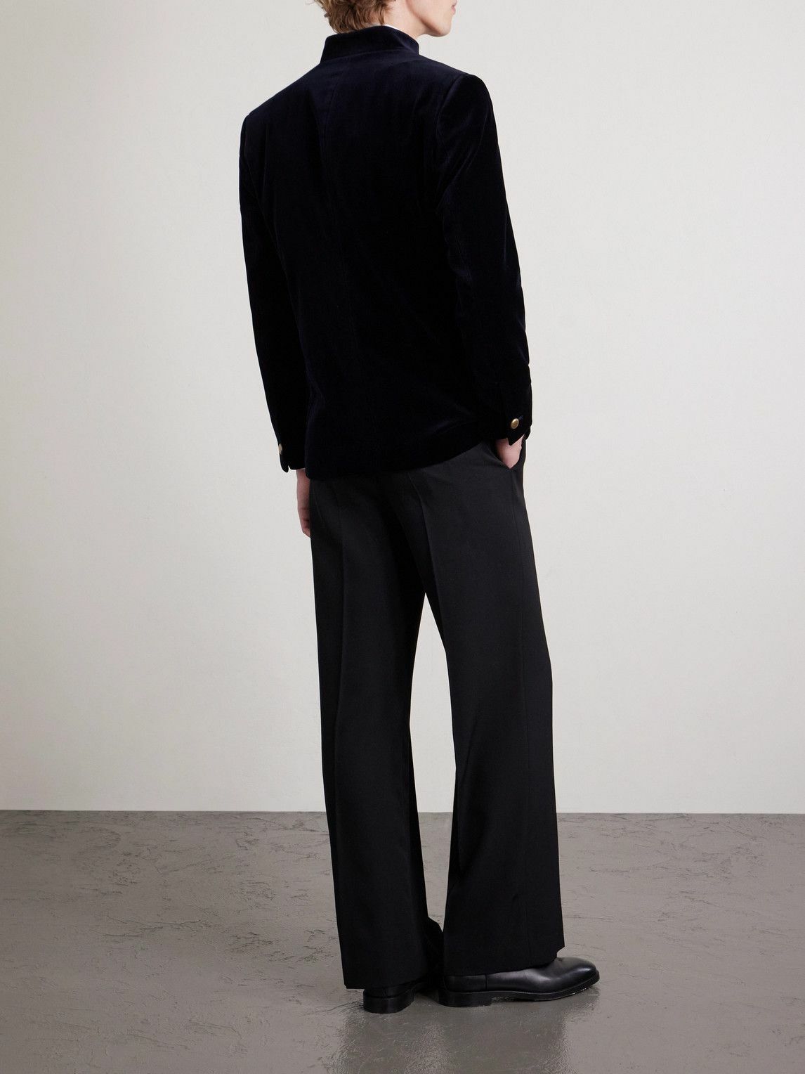 Favourbrook - Cotton-Velvet Jacket - Blue