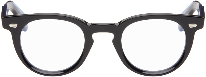 Photo: Cutler and Gross Black & Blue 1405 Round Glasses