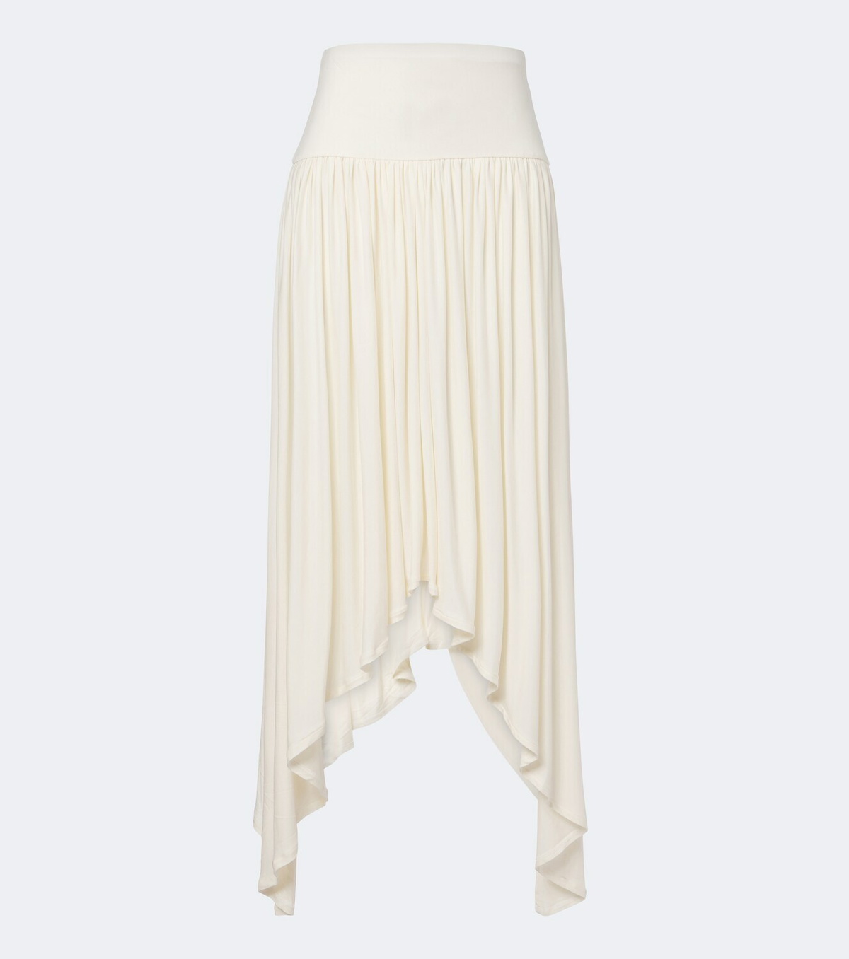 Aya Muse Elya asymmetric pleated midi skirt