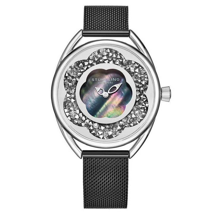 Photo: Stuhrling Original Symphony Black Dial Ladies Watch M15597