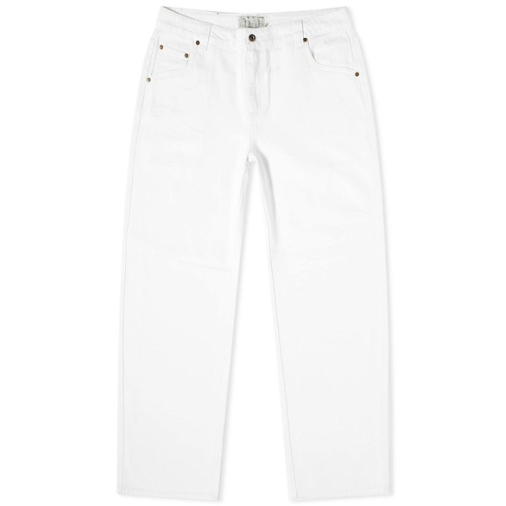 Photo: Dime Men's Relaxed Denim Pants in Off-White