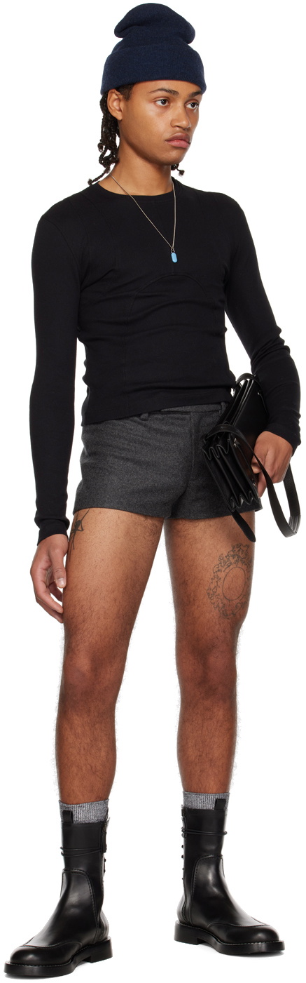 K.NGSLEY Black Dani Long Sleeve T-Shirt