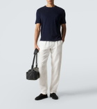 Thom Sweeney Cotton jersey T-shirt