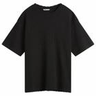 A Kind of Guise Men's Thuy Open Knit T-Shirt in Aran Black
