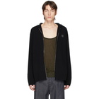 Loewe Black Anagram Zip Hoodie