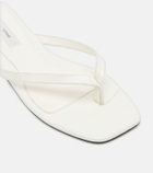 Toteme Leather thong sandals