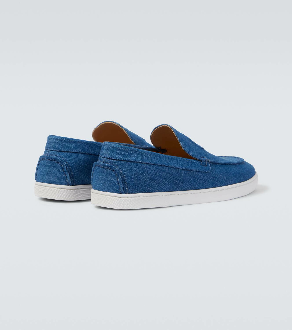 Christian Louboutin Varsiboat denim slip on shoes Christian Louboutin