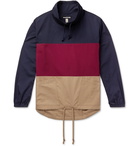 Monitaly - Colour-Block Cotton Jacket - Men - Navy