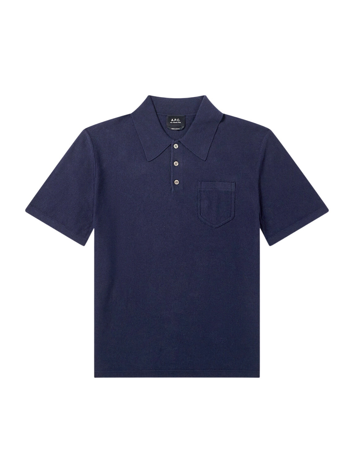 A.P.C. Men's x JW Anderson Murray Oversized Pique Polo Shirt in