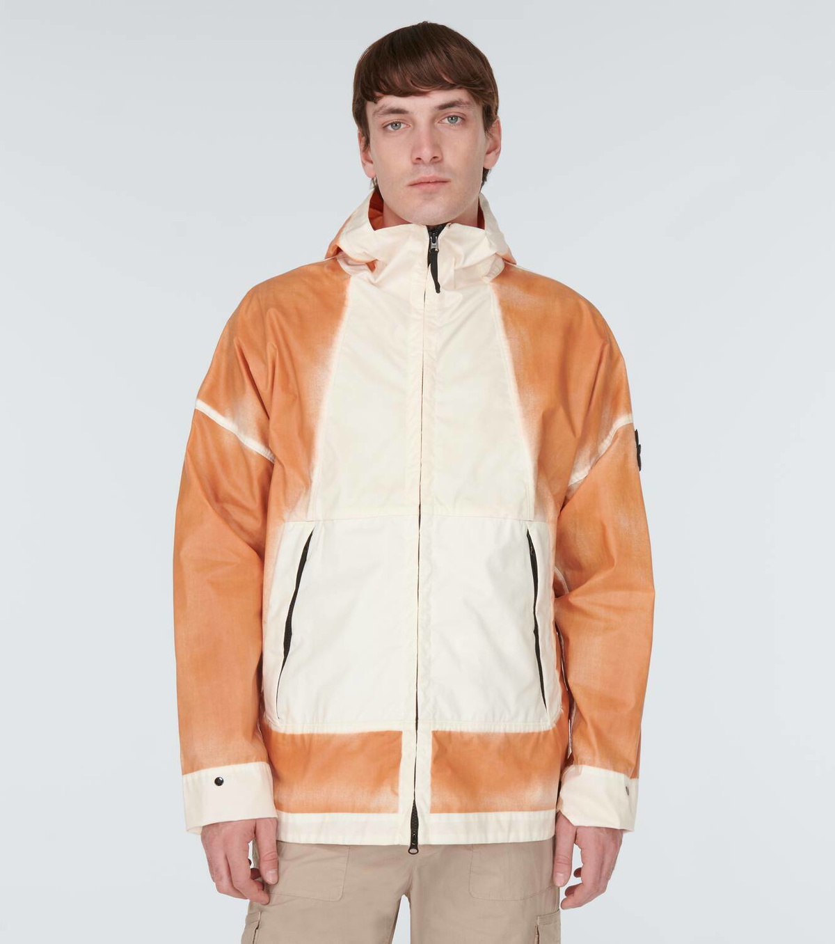 STONE  Mussola Gommata（バーガンディ） Jalen Green and Giggs Front Stone Island's New Mussola Gommata