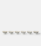 Fornasetti Set of 6 porcelain bowls