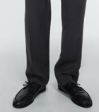 The Row - Elijah straight-leg silk-blend georgette pants