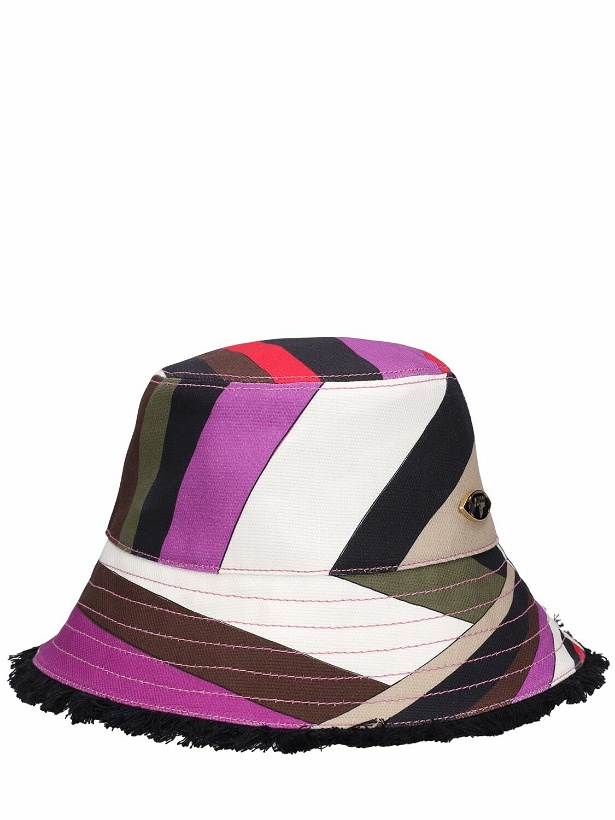 Photo: PUCCI Cotton Canvas Bucket Hat