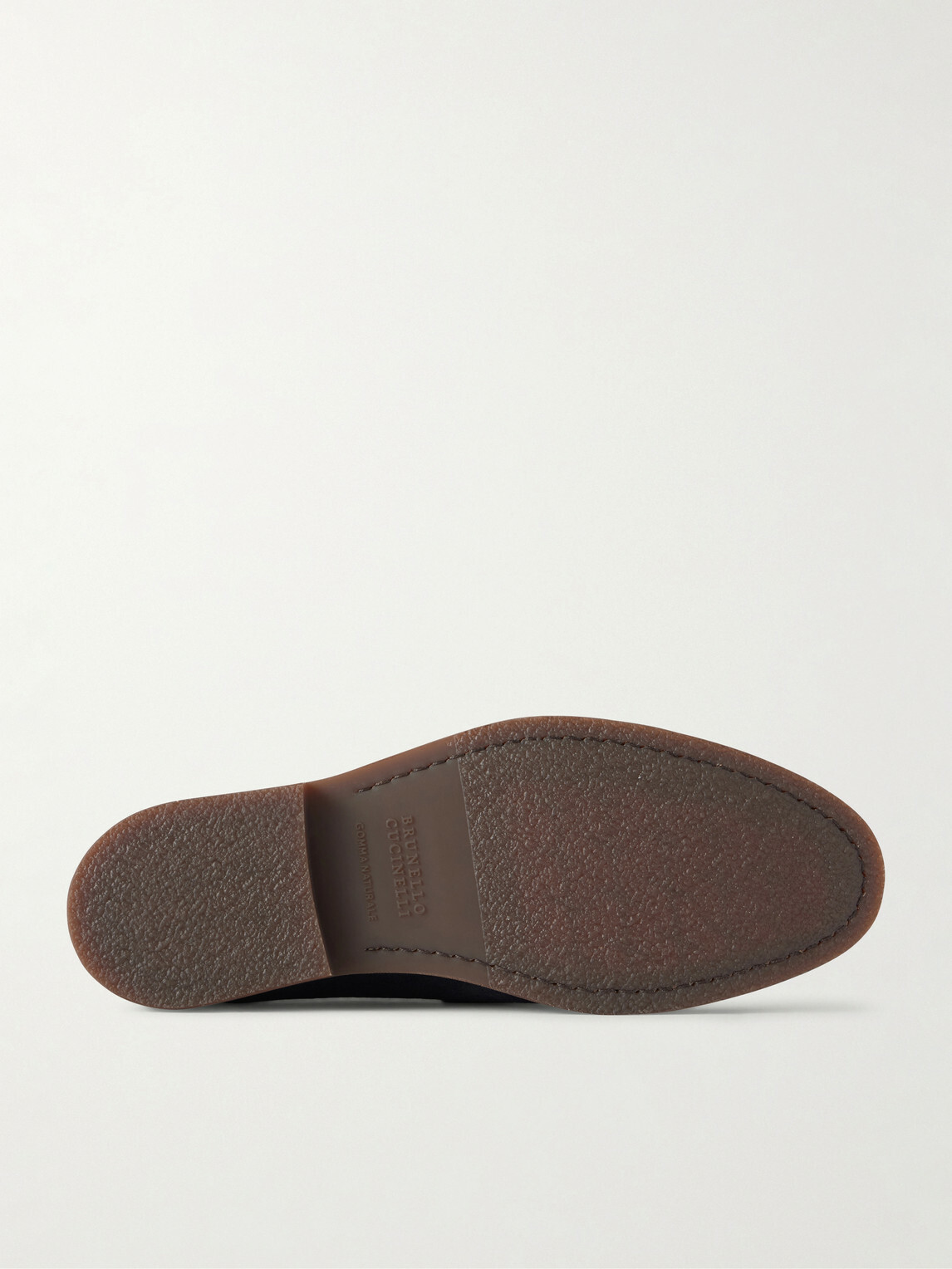 Brunello Cucinelli - Flex Suede Penny Loafers - Blue
