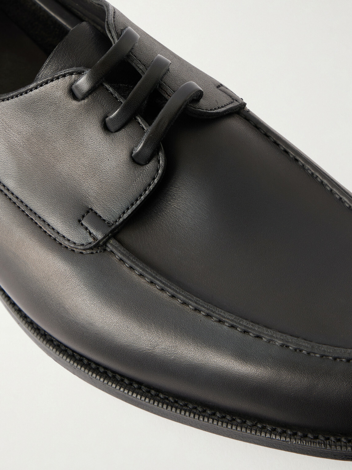 Edward Green - Saltash Leather Boat Shoes - Black