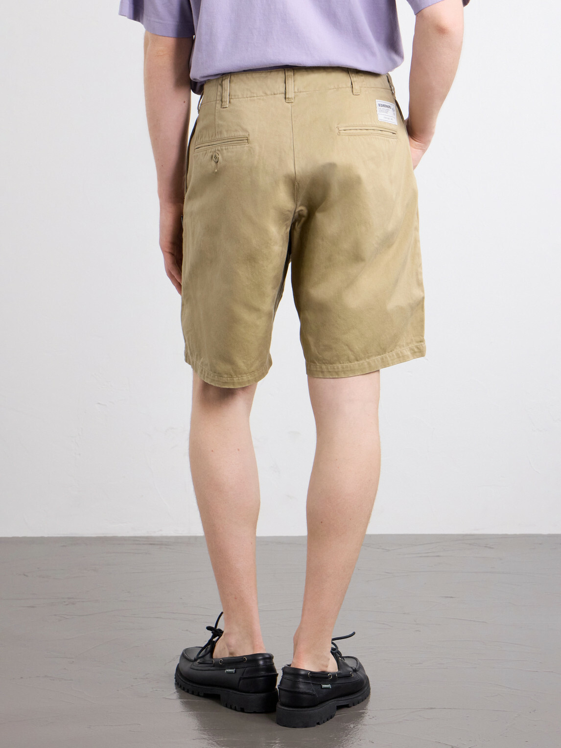 Neighborhood - Straight-Leg Cotton Chino Shorts - Neutrals