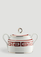 Labirinto Sugar Bowl in Red