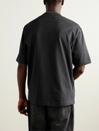 Acne Studios - Extorr Logo-Print Cotton-Jersey T-Shirt - Black