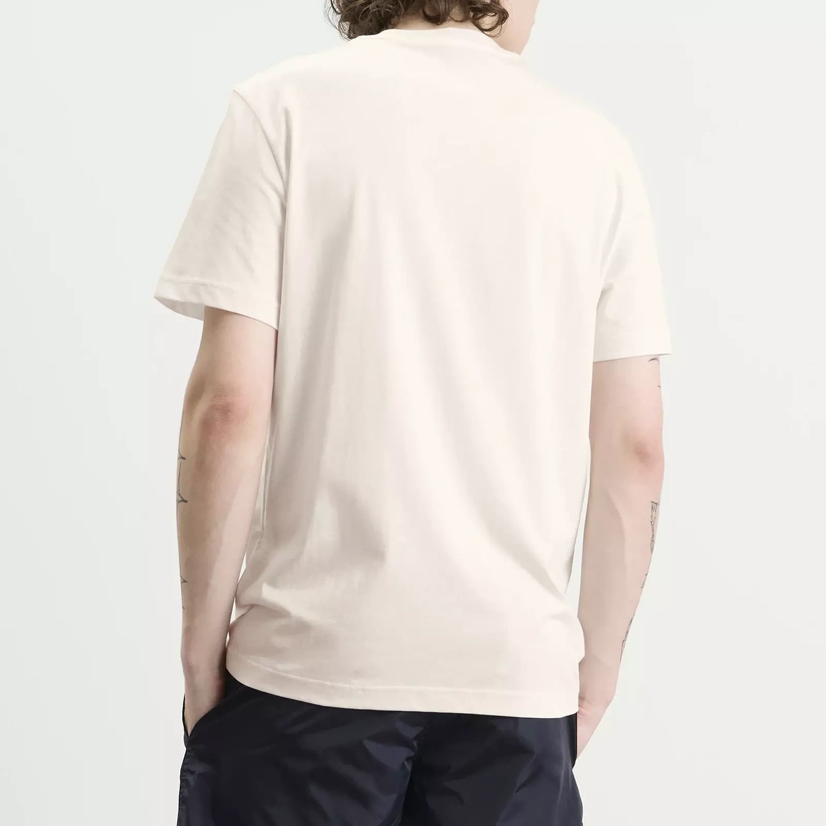 Moncler Men's Cotton Patch Logo T-Shirt in White