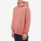 Drôle de Monsieur Men's Centre Logo Popover Hoody in Scarlet