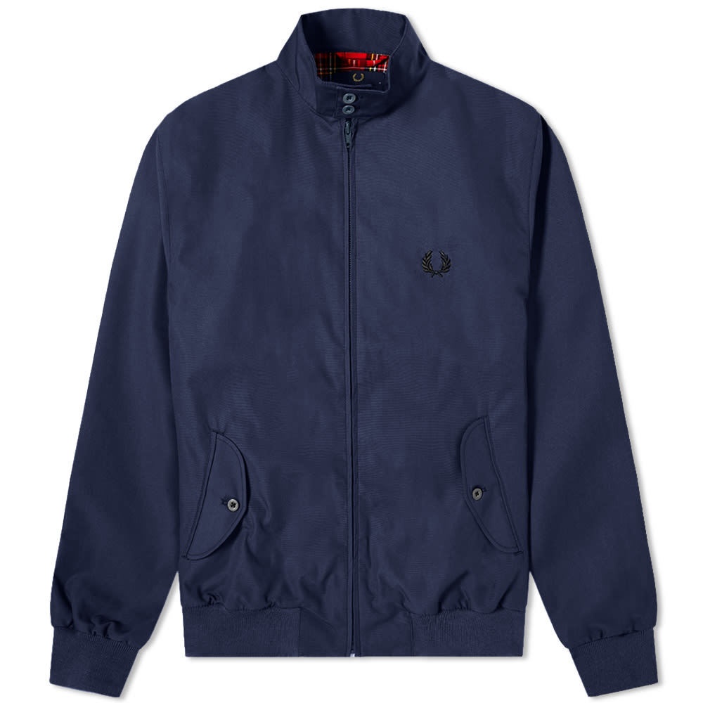 Fred Perry Reissues Made In England Harrington Jacket Fred Perry Laurel ...