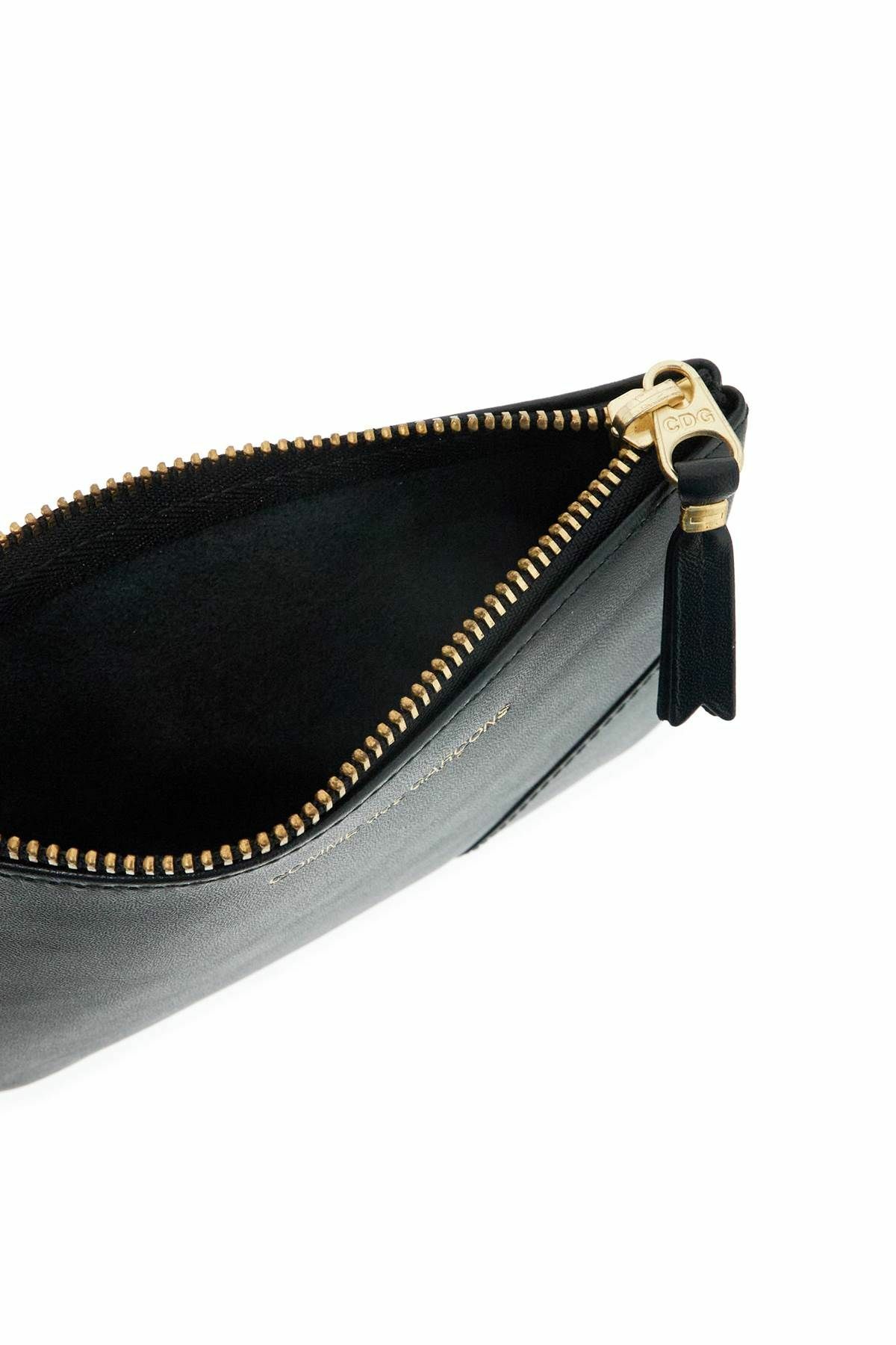 COMME DES GARCONS WALLET "classic leather mini pouch for everyday Black