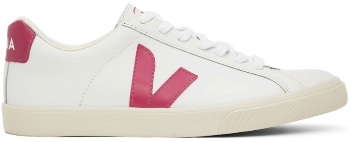 Photo: Veja White & Pink Esplar Sneakers