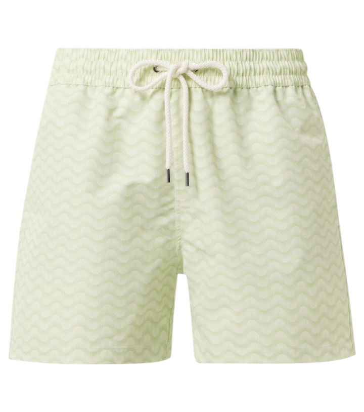 Photo: Frescobol Carioca Rio printed swim trunks