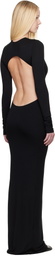 ÉTERNE Black Stella Maxi Dress